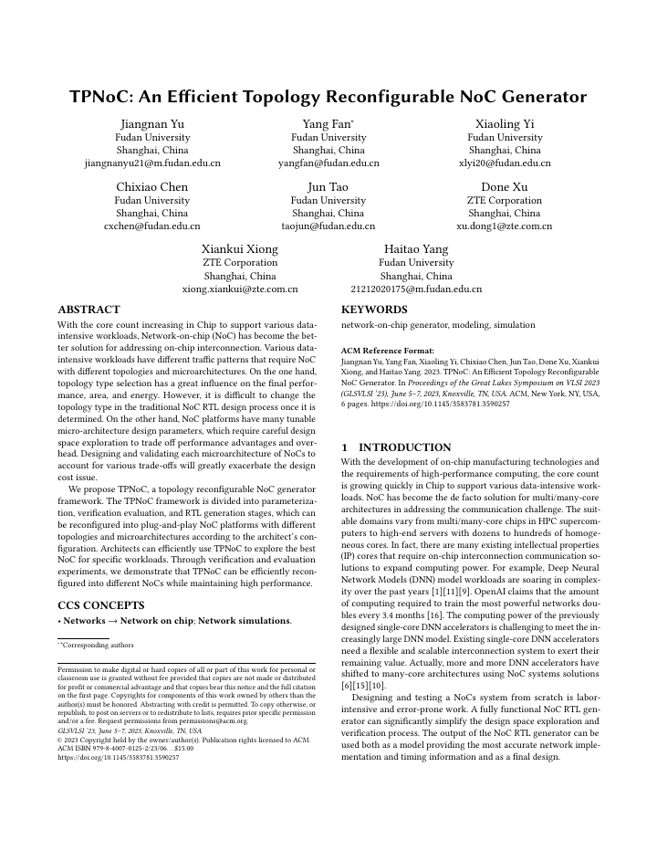 TPNoC paper first page thumbnail
